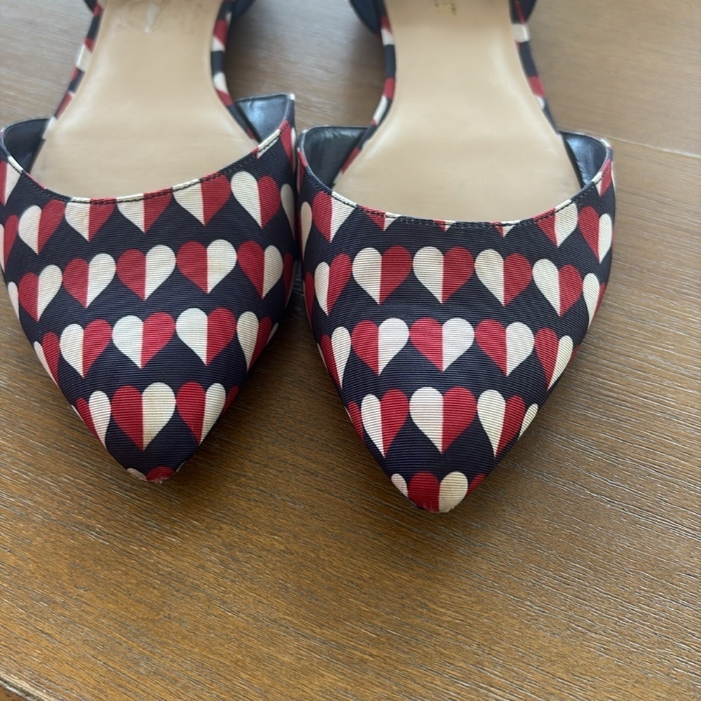 Nine West Starship D’Orsay Flat - Heart Print - Picture 7 of 7